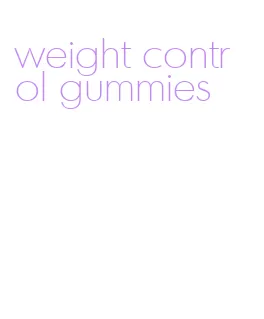 weight control gummies