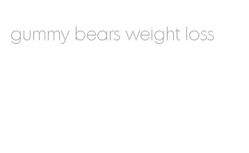 gummy bears weight loss