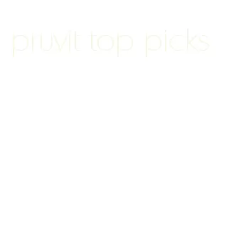 pruvit top picks