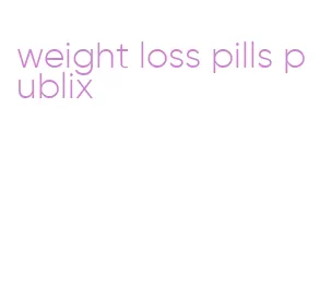 weight loss pills publix