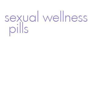 sexual wellness pills