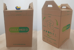 Que trouve-t-on précisément dans les cartons Cyclamed ?