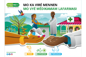 Une campagne multimédias signée Cyclamed  pour favoriser le retour des médicaments périmés ou non utilisés en pharmacie dans 5 DROM-COM