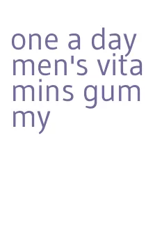 one a day men's vitamins gummy