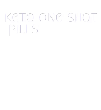 keto one shot pills