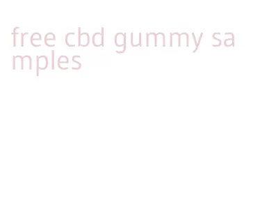 free cbd gummy samples