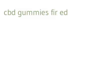 cbd gummies fir ed