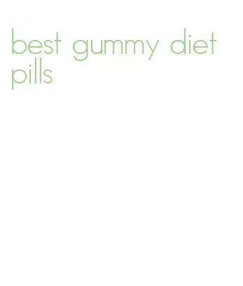 best gummy diet pills