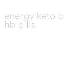 energy keto bhb pills