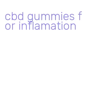 cbd gummies for inflamation