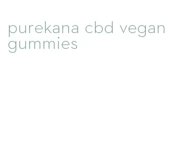 purekana cbd vegan gummies