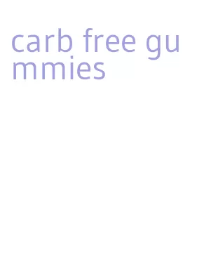 carb free gummies