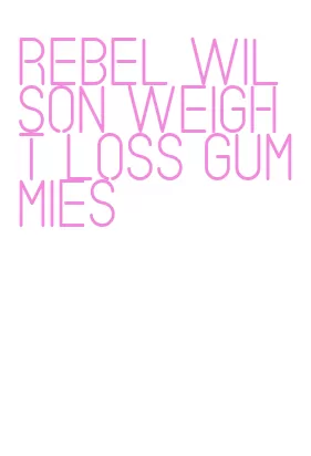 rebel wilson weight loss gummies