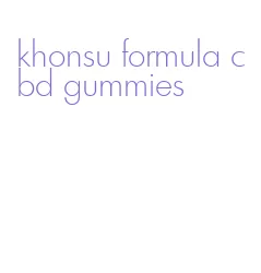 khonsu formula cbd gummies