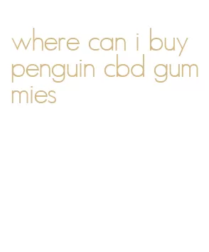 where can i buy penguin cbd gummies