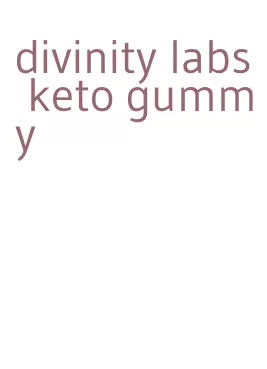 divinity labs keto gummy