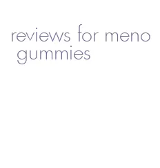 reviews for meno gummies