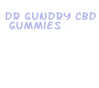 dr gundry cbd gummies