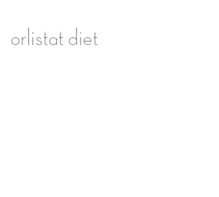 orlistat diet