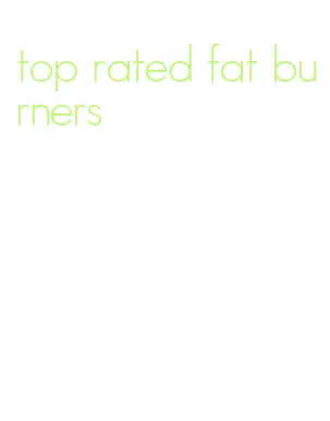 top rated fat burners