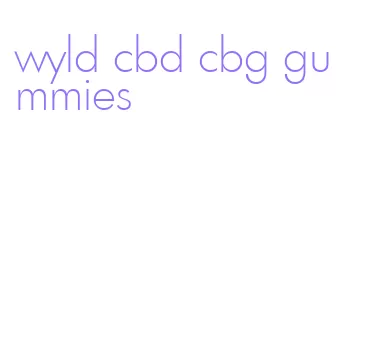 wyld cbd cbg gummies