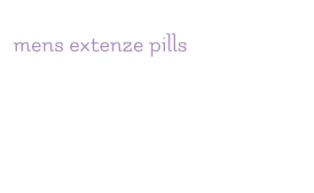 mens extenze pills