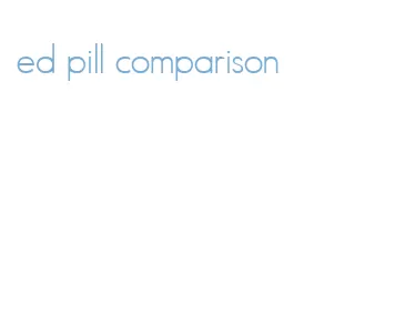 ed pill comparison