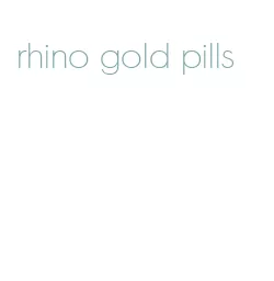 rhino gold pills