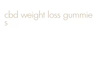 cbd weight loss gummies