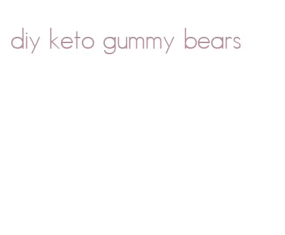 diy keto gummy bears