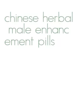 chinese herbal male enhancement pills