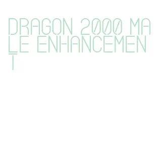 dragon 2000 male enhancement