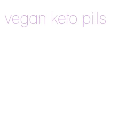 vegan keto pills