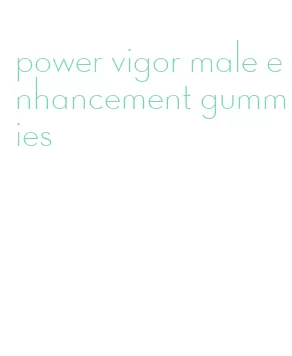 power vigor male enhancement gummies