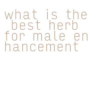 what is the best herb for male enhancement