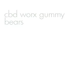 cbd worx gummy bears