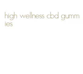 high wellness cbd gummies