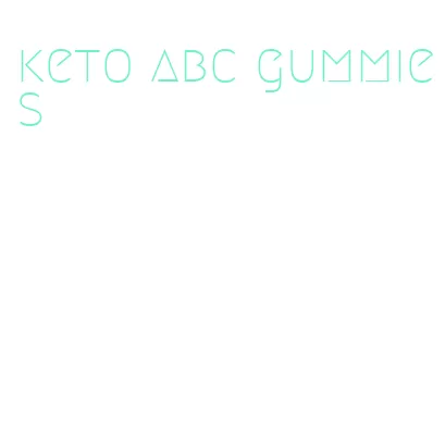 keto abc gummies