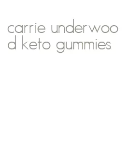 carrie underwood keto gummies