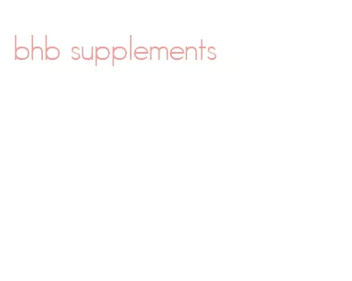 bhb supplements