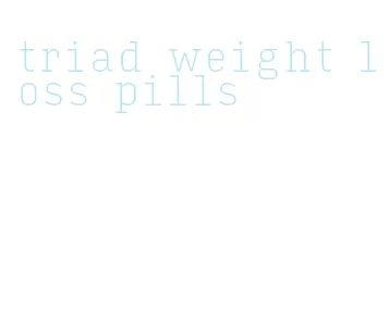 triad weight loss pills