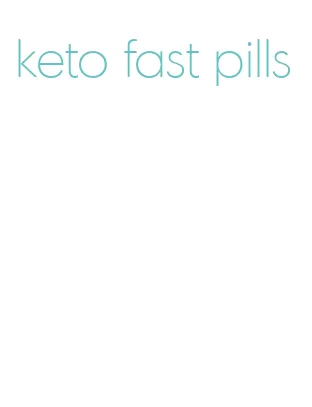 keto fast pills